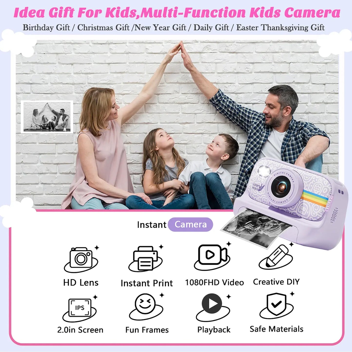 Fam-Cam Insta-Print (50 % de réduction)